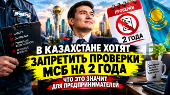 Депутат предлагает мораторий на проверки МСБ в Казахстане