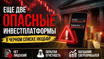 Осторожно! Trading Time и Cronika внесены в черный список мошенников!