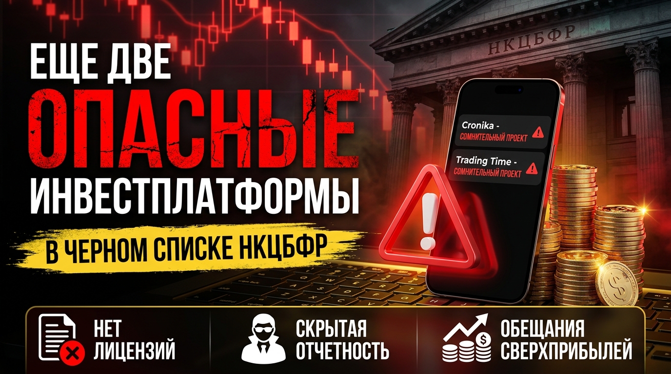 Осторожно! Trading Time и Cronika внесены в черный список мошенников!