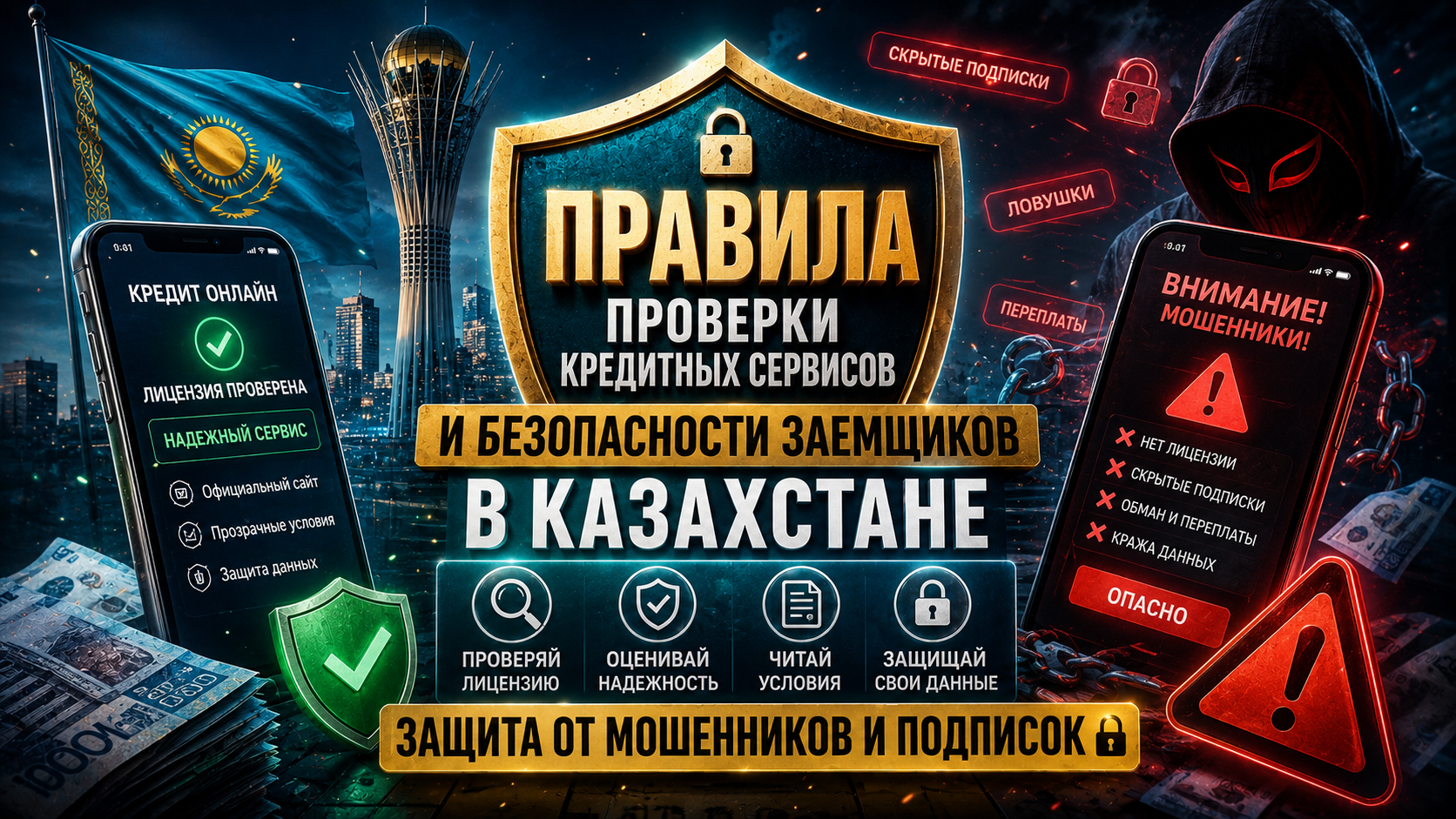 Проверка кредитных сервисов и безопасность онлайн-займов в Казахстане